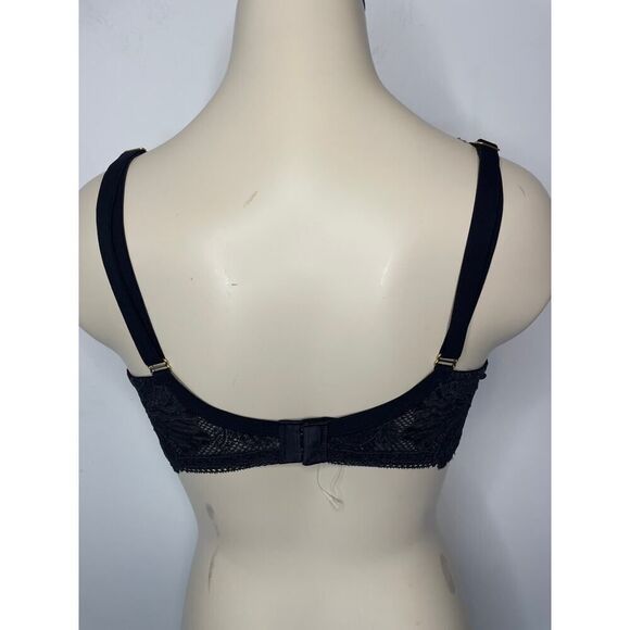 Victoria's Secret Women's Size 34E Bra Black Unlined Adjustable Straps NWOT - Picture 7 of 7